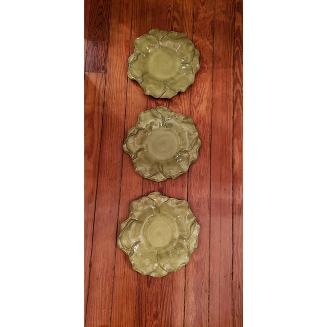 1920s Roscher & Co. Leaf Collection Antique Platters - Set of 3 For Sale - Image 11 of 12