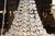 French Empire Crystal Basket Chandelier, Gilt Bronze, Early 20th C. For Sale - Image 4 of 9