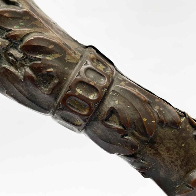 Embossed Copper Arms Sconces, 1700, Set of 2 For Sale - Image 4 of 10
