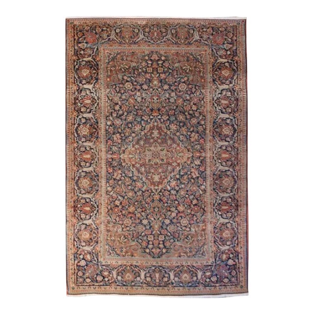 19th Century Tabriz Rug For Sale