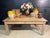 A great Looking French Farmhouse Kitchen Table, having 3 drawers to the freezer and dating to the late 19th Century. Loads...