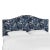 Ashland Headboard in Blue Leopard, Twin For Sale