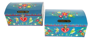 Tea Tins, Austria, 1960s, Set of 2