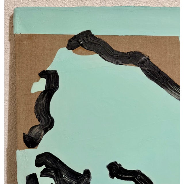 1980s Judy Rifka, Judy Rifka Abstract Expressionist Pop Art Portrait Oil Painting Brooke Alexander, 1982 For Sale - Image 5 of 18