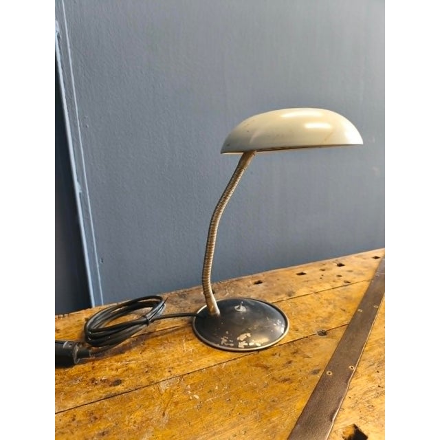 Vintage Patinated Desk Lamp, 1960s For Sale - Image 13 of 13