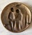 1960s Vintage Egino Weinert Mid-Century Bronze Relief Plaque - Couple Under Tree For Sale - Image 5 of 5