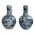 Mid 20th Century Monumental Chinese Blue & White Vases - A Pair For Sale
