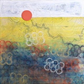 Andrew Francis "Olympia Mare" Abstract Mixed Media 2019 For Sale