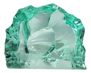 Crystal Sculpture by Vicke Lindstrand for Kosta. Sweden, 1960s