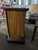 1960s Century Furniture Walnut Flip-Top Bar Cabinet Server With Black Laminate For Sale - Image 9 of 15