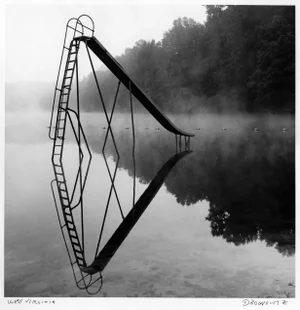 West Virginia, Slide, 1993, Silver Gelatin Photograph, Murray Bognovitz