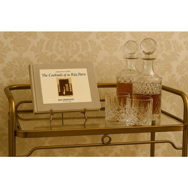 Tan The Cocktails of the Ritz Paris, Bar Hemingway by Colin Peter Field 2003, 1st English Edition Hardcover Book For Sale - Image 8 of 16