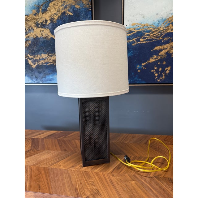 Pair of Boyd Lighting Company, Sutter Table Lamps Designed by Barbara Barry From a super yacht interior lounge, Circa 2012...