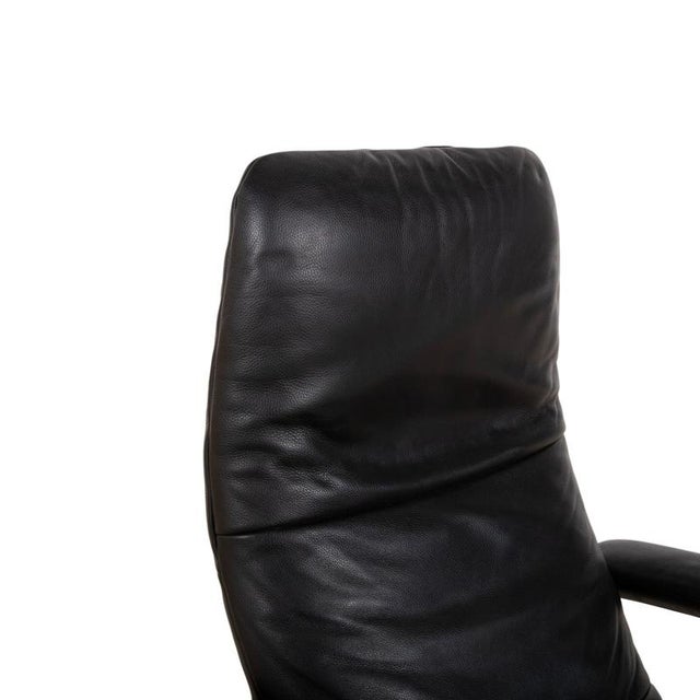 Yoga Chair in Black Leather from Jori For Sale - Image 9 of 17