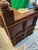 Antique Victorian Edwardian Revival Paneled Settle, Storage Settle, Monks Bench For Sale - Image 17 of 17