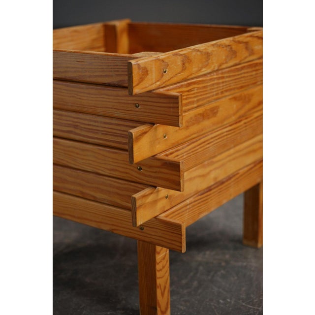 Wood Dutch Wood Planter, 1960s For Sale - Image 7 of 13