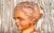 Vintage Hand Carved Wood Bust of Child Sculpture For Sale - Image 11 of 12