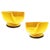 Swivel Tub Chairs by Adrian Pearsall in Bright Yellow Velvet - A Pair For Sale - Image 9 of 9