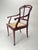 Beige Art Nouveau Wooden Armchairs by Carlo Zen, Italy, 1900, Set of 2 For Sale - Image 8 of 16
