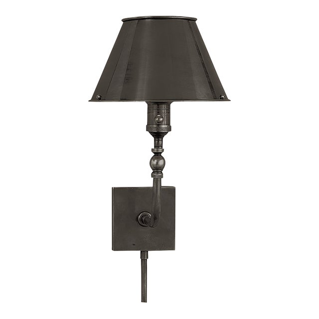 Visual Comfort Signature Swivel Head Wall Lamp in Bronze For Sale