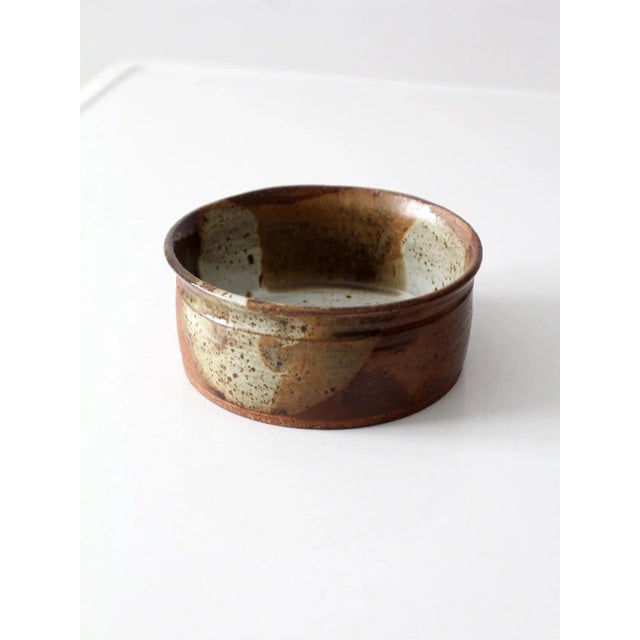Vintage Studio Pottery Bowl For Sale - Image 6 of 10