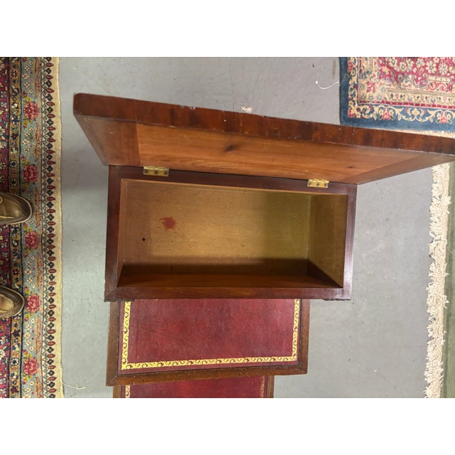 Early 19th Century English Regency Mahogany Bed Steps, Circa 1820-30. For Sale - Image 5 of 17