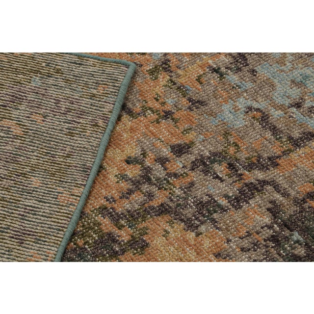 Textile Rug & Kilim’s Contemporary Pictorial Rug in Sky Blue With Scenery Depiction For Sale - Image 7 of 7