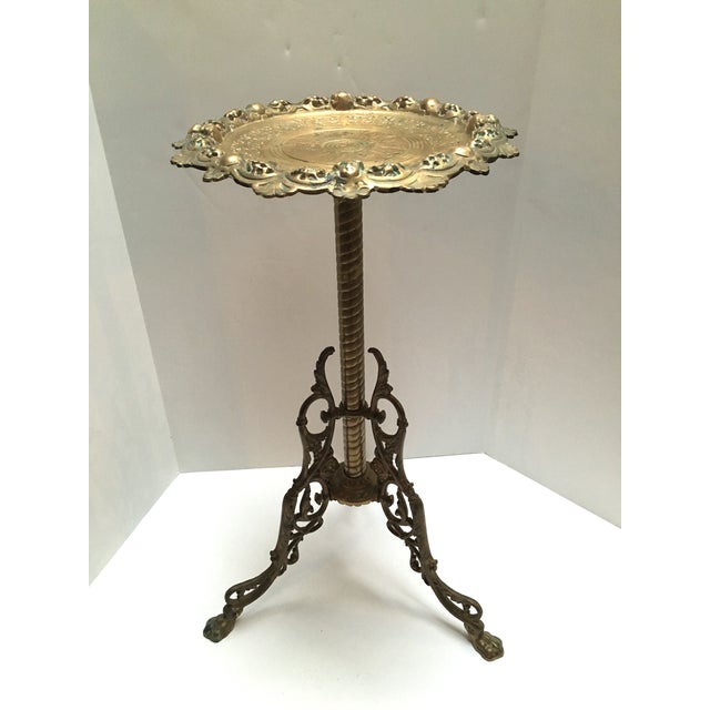 Bradley & Hubbard Brass Plant Stand Chairish