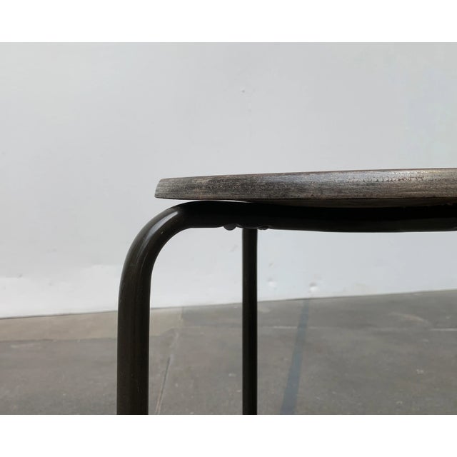 Vintage Industrial Workshop or Office Stool For Sale - Image 16 of 18