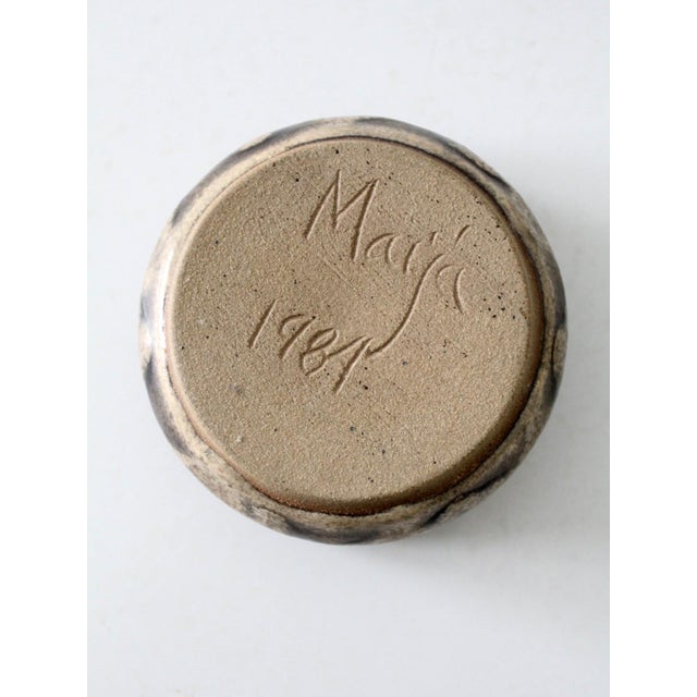 Ceramic Vintage Studio Pottery Bowl For Sale - Image 7 of 8