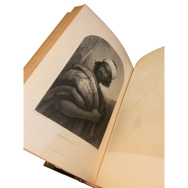 Rare - New Gallery British Art Vol 1 & 2 (1880) - Leather + Steel Engraving For Sale - Image 15 of 18