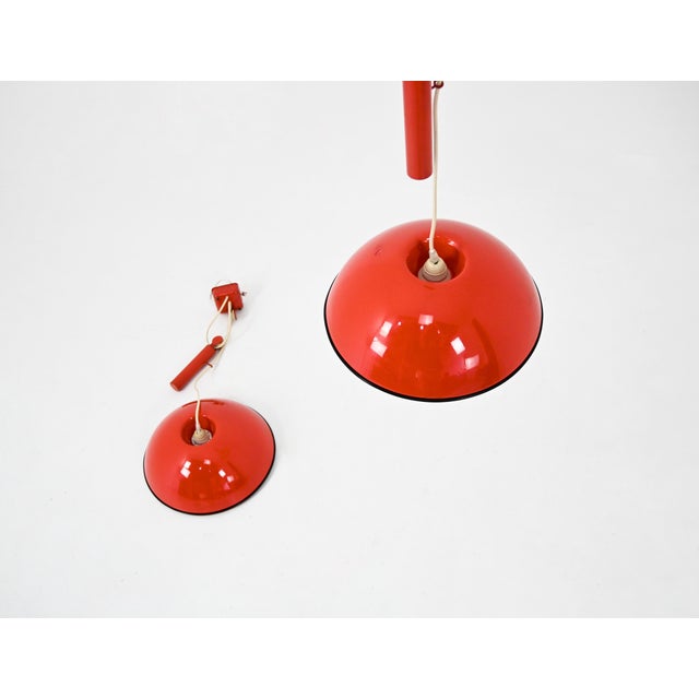 Relemme Pendant Lamps by Achille Castiglioni for Flos, 1970s, Set of 2 For Sale - Image 11 of 17