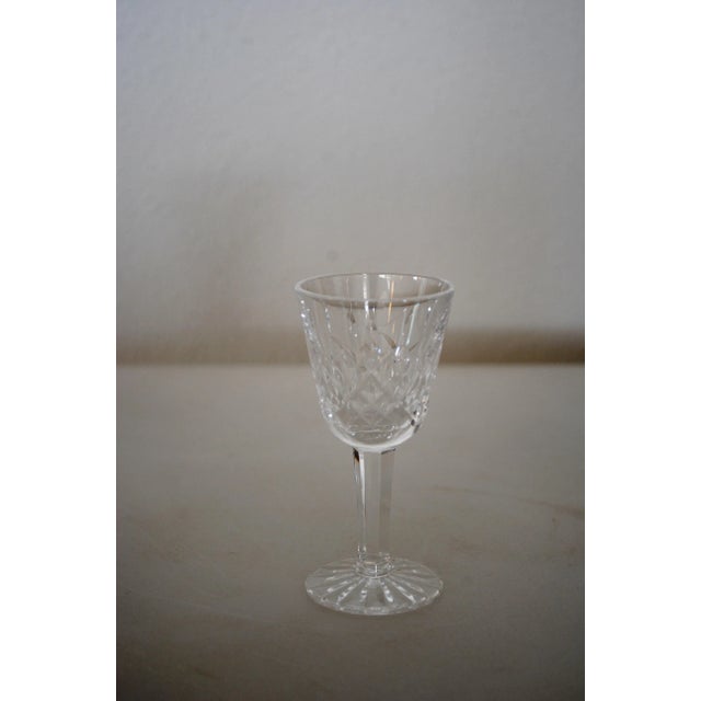 Traditional 1980s Lismore Waterford Crystal Old Mark Liqueur Cordial For Sale - Image 3 of 3