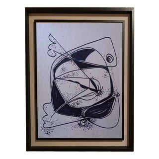 Ferdinando Meccani, Abstract Work on Paper, 1969, Paper For Sale