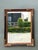 Vintage Ornate Gold and Black Frame Mirror For Sale - Image 4 of 12