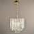Mid Century Three Tiered Murano Glass Pendant Fixture For Sale - Image 4 of 12