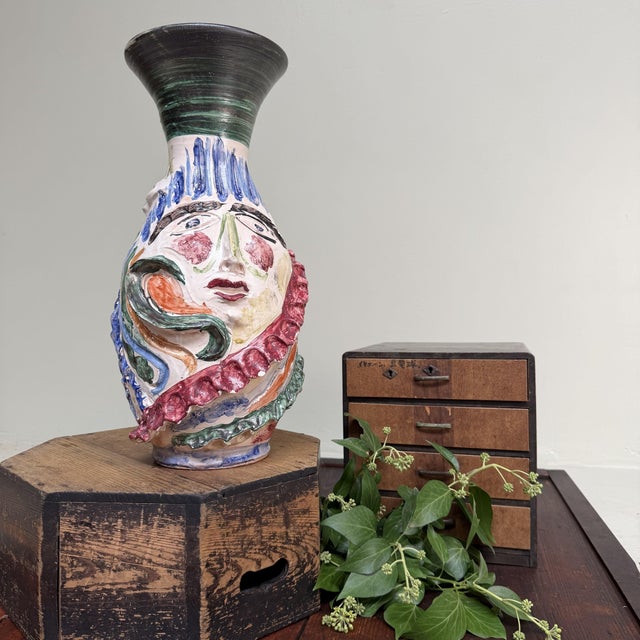 Anthropomorphic Ceramic Vase by Gennaro Condurso, Seminara, Italy, 2010s For Sale - Image 15 of 17