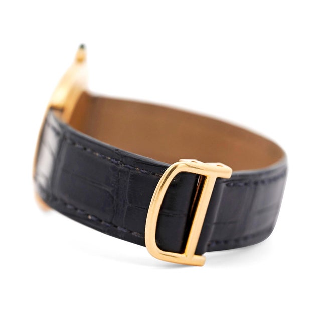 1970s Cartier Vendôme 33mm 78091 18k Gold Automatic Watch For Sale In Miami - Image 6 of 13