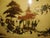 1950s Vintage Mid-Century Spanish Chinoiserie Secretary Desk - Hand-Painted 2-Piece Cabinet For Sale - Image 5 of 17