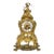 Very Large French Bronze Mantel Clock For Sale