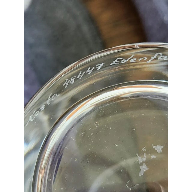 1960s Kosta Boda Signed & Numbered by the Artists Vases - Set of 3 For Sale - Image 12 of 13