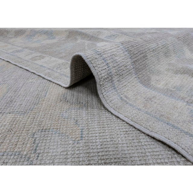 Textile Turkish Oushak Rug 8'7" x 10'2" For Sale - Image 7 of 8