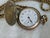 Antique Victorian Era 12k Gold-Filled Slide Chain Necklace With Illinois Pocket Watch For Sale - Image 9 of 17