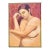 Vintage Oil Painting on Canvas of Nude Woman For Sale