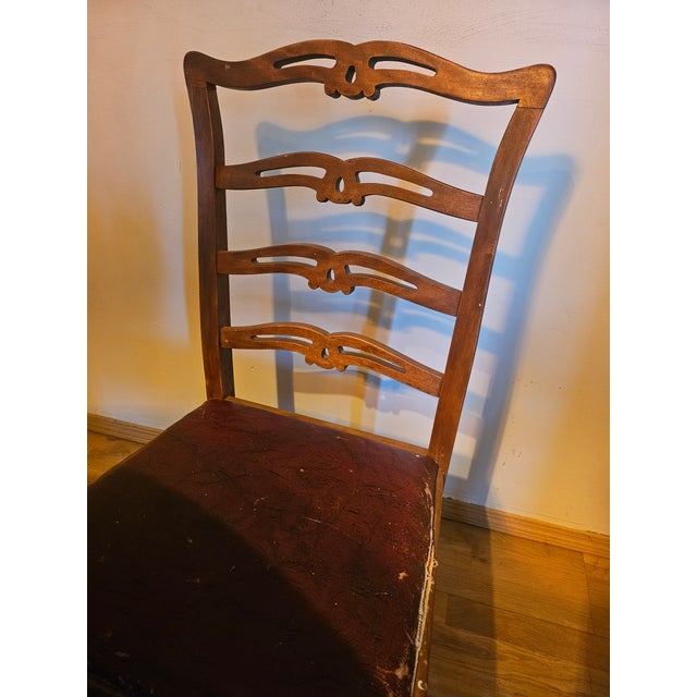 This table was built in Cleveland circa 1895 byThe Marble & Shattuck Chair Company. Built to outfit a passenger steam ship...