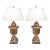 Frederick Cooper Brass Urn Table Lamps, a Pair For Sale