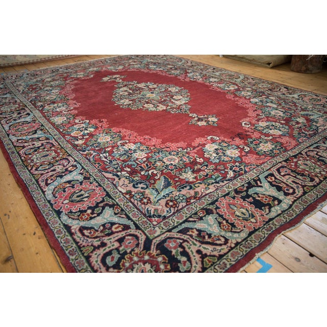 Vintage Arak Carpet 9'2" X 12' For Sale - Image 12 of 15