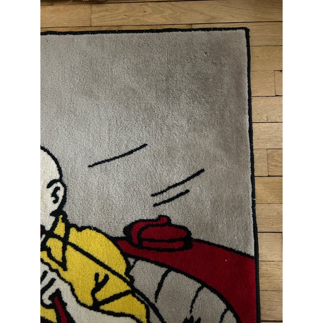 Tintin Rug from Axis, 1994 For Sale - Image 6 of 12
