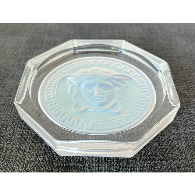 20th Century Set of 6 Versace for Rosenthal "Lumiere" Coasters For Sale - Image 10 of 11