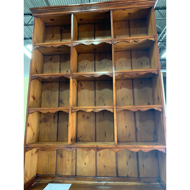 Late 19th Century 19th Century English Walnut and Pine Collectors Cupboard For Sale - Image 5 of 8